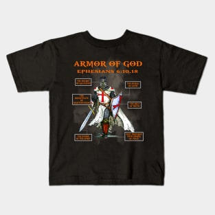 Armor Of God Kids T-Shirt